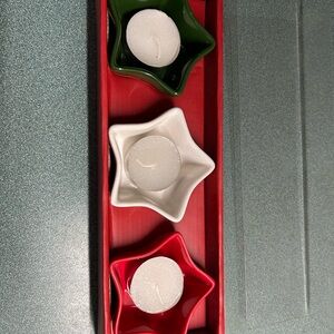 Star-Shaped Candle Holders